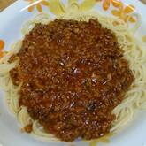 簡単にお店の味！自家製ミートソーススパゲティ by 金丸 利恵さん