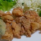甘酢でジューシー塩唐揚げ