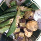 基本！茄子の揚げ浸し ピーマンも添えて