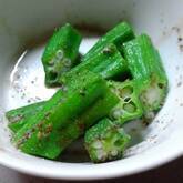 オクラのお浸し