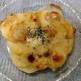 薄切りジャガイモのグラタン