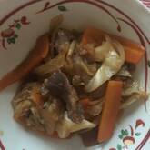 コツいらずで簡単！ご飯がすすむ牛肉のウスターソース炒め