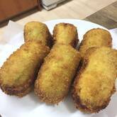 ナスのはさみ揚げ