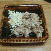 鶏肉のバジル炒め