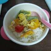 ミツバの卵とじ