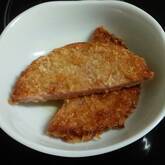 厚切りハムカツ