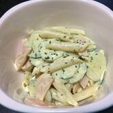 カレー風味のマカロニサラダ