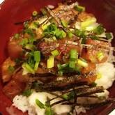 漬けマグロの山かけ丼