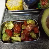 アボカドとトマトの和風サラダ