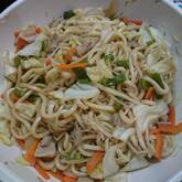 残ったカレーでリメイク！焼きカレーうどん by 横田 真未さん