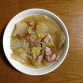 白菜とベーコンのスープ