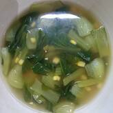 チンゲンサイの美肌スープ