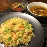 ぷりぷりエビを味わう！基本のチャーハン by 森岡 恵さん