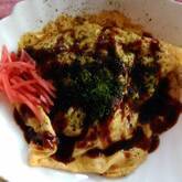 豚バラ肉の卵包み焼き