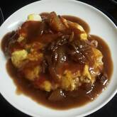 簡単！自家製デミグラスソースのオムライス