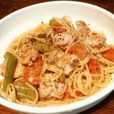 ペッパーチキンパスタ