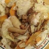 シンプル野菜炒め