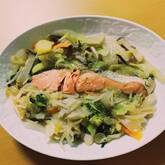 鮭のチャンチャン焼き