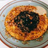 お好み焼き風ふわふわ卵焼き