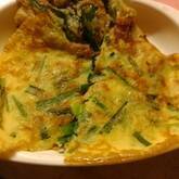 ニラたっぷりチヂミ♪