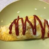 炊き込みチキンオムライス