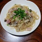 キノコの和風パスタ