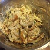 ちくわのツナと大葉のマヨ和え