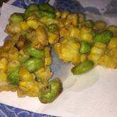 ぷちぷち！枝豆とコーンの落とし揚げ