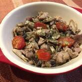 豚こま肉でも大満足のアヒージョ 節約食材で超簡単 by松本 知恵さん