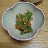 オクラの梅肉和え