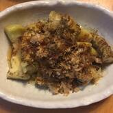 焼きナスのおかかしょうゆがらめ