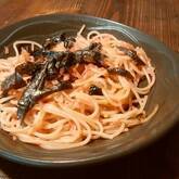 桜エビとのりのパスタ