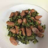 ゴーヤとソーセージの炒め物