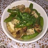 鶏もも肉とオクラの梅煮