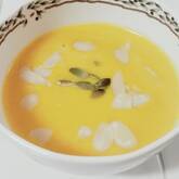 豆腐とカボチャの濃厚ポタージュ