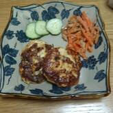 食べごたえバツグン！豆腐入りつくねバーグ