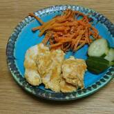 鶏ささ身エスニック焼き