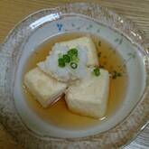揚げだし豆腐