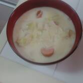 野菜のミルクスープ