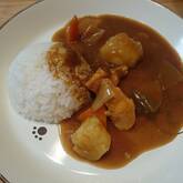取り分けカレーライス