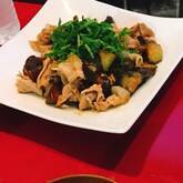 ナスと豚肉の炒め物