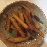 サツマイモのゴマ和え