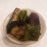 基本！茄子の揚げ浸し ピーマンも添えて