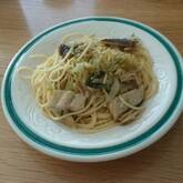 小松菜のスパゲティーニ