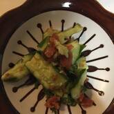 キュウリの梅和え