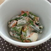 和えるだけの簡単副菜！オクラのマヨしょうゆ和え