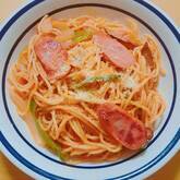 懐かしいナポリタンパスタ