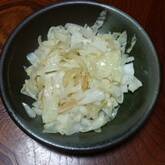 野菜のニンニク炒め