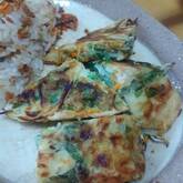 ツナニラチヂミ