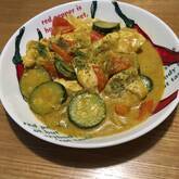 鶏むね肉のカレークリーム煮